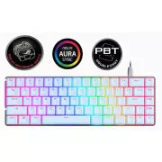 ASUS klávesnica ROG FALCHION ACE Moonlight White, mechanická, USB, US, biela