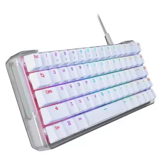 ASUS klávesnica ROG FALCHION ACE Moonlight White, mechanická, USB, US, biela