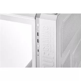 ASUS case TUF GAMING CASE (GT502) TG, Mid Tower, priehľadná bočnica, biela