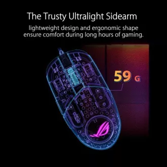 ASUS myš ROG STRIX IMPACT III, čierna