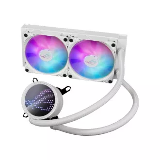 ASUS vodný chladič CPU AIO ROG RYUO III 240 ARGB WHITE, 2x120mm, LGA1851, AM5