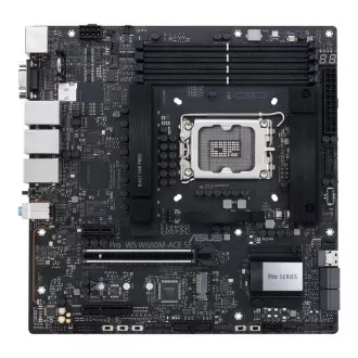 ASUS MB Sc LGA1700 PRE WS W680M-ACE SE, Intel W680, 4xDDR5, 1xDP, 1xHDMI, 1xVGA, 1xmATX
