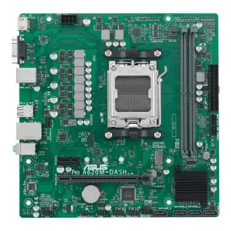 ASUS MB Sc AM5 PRE A620M-DASH-CSM, AMD A620, 2xDDR5, 1xHDMI, 1xVGA, mATX