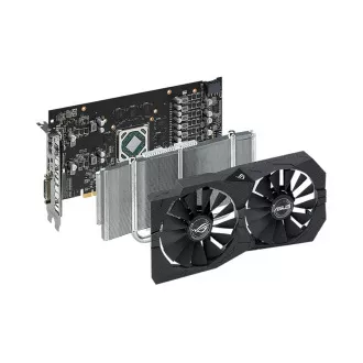 ASUS VGA AMD Radeon RX 560 ROG STRIX V2 4G, 4G GDDR5, 1x HDMI, 1x DVI-D ASUS VGA AMD Radeon RX 560 ROG STRIX V2 4G, 4G GDDR5, 1x HDMI, 1x DVI-D