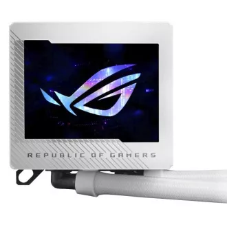 ASUS vodný chladič CPU AIO ROG RYUJIN III 240 ARGB WHITE, 2x120mm, LGA1851, AM5