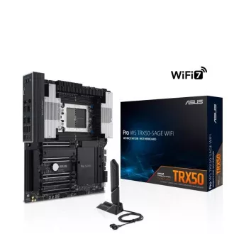 ASUS MB Sc sTR5 Pre WS TRX50-SAGE WIFI, AMD TRX50, 4xDDR5, WiFi, CEB