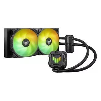 ASUS vodný chladič CPU AIO TUF GAMING LC II 240 ARGB, 2x120mm, LGA1851, AM5