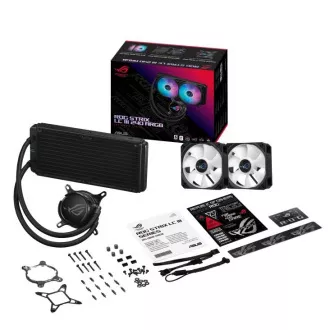 ASUS vodný chladič CPU AIO ROG STRIX LC III 240 ARGB, 2x120mm, LGA1851, AM5