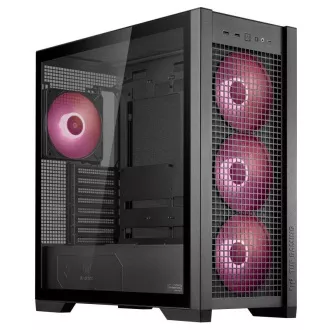 ASUS case TUF GAMING CASE (GT302) TG, Mid Tower, 4x 140mm ARGB Fan, čierna