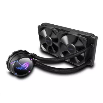 ASUS vodný chladič CPU AIO ROG STRIX LC II 240, 2x120mm, LGA1851, AM4 ASUS vodný chladič CPU AIO ROG STRIX LC II 240, 2x120mm, LGA1851, AM4