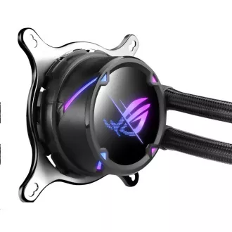 ASUS vodný chladič CPU AIO ROG STRIX LC II 240, 2x120mm, LGA1851, AM4 ASUS vodný chladič CPU AIO ROG STRIX LC II 240, 2x120mm, LGA1851, AM4