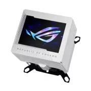 ASUS vodný blok CPU ROG RYUJIN III WB, 3.5" LCD displej, biela