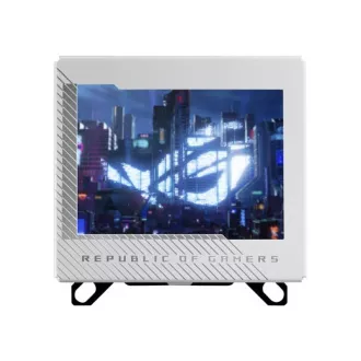 ASUS vodný blok CPU ROG RYUJIN III WB, 3.5" LCD displej, biela