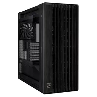 ASUS case PROART PA602 WOOD TG PWM BLACK, Mid Tower, priehľadná bočnica, čierna