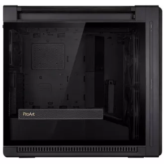 ASUS case PROART PA602 WOOD TG PWM BLACK, Mid Tower, priehľadná bočnica, čierna