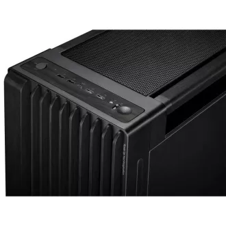ASUS case PROART PA602 WOOD METAL PWM BLACK, Mid Tower, čierna