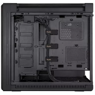 ASUS case PROART PA602 WOOD METAL PWM BLACK, Mid Tower, čierna