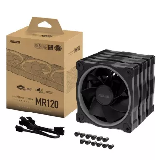 ASUS Ventilátor PRIME MR120 ARGB Reverse, 3x120mm, čierna