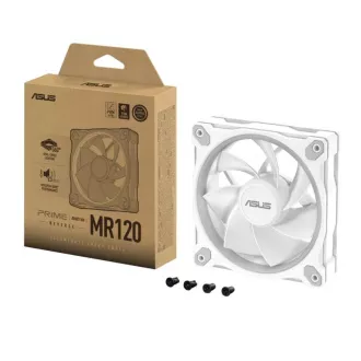 ASUS Ventilátor PRIME MR120 ARGB Reverse, 1x120mm, biela