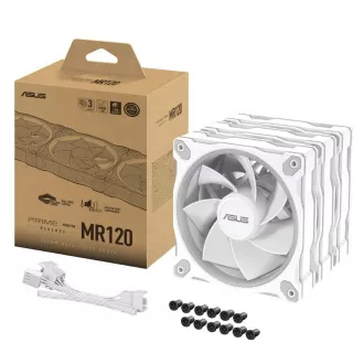 ASUS Ventilátor PRIME MR120 ARGB Reverse, 3x120mm, biela