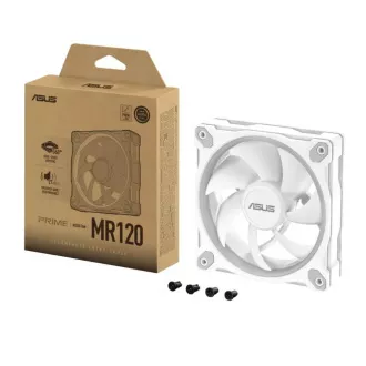 ASUS Ventilátor PRIME MR120 ARGB, 1x120mm, biela