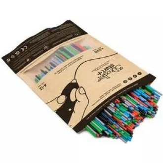3Doodler náplň ECO-PCL pre 3D pero Start+ 250ks - čierna, červená, šedá, modrá