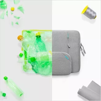 tomtoc Sleeve Kit - 14" MacBook Pro, sivá