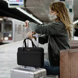 tomtoc Shoulder Bag - 14 "a 13" MacBook Pro / Air, čierna