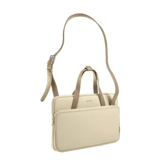 tomtoc Shoulder Bag - 14" a 13" MacBook Pro / Air, khaki tomtoc Shoulder Bag - 14" a 13" MacBook Pro / Air, khaki
