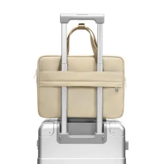 tomtoc Shoulder Bag - 14" a 13" MacBook Pro / Air, khaki tomtoc Shoulder Bag - 14" a 13" MacBook Pro / Air, khaki