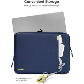 tomtoc Sleeve Kit - 13" MacBook Pro / Air, námorná modrá tomtoc Sleeve Kit - 13" MacBook Pro / Air, námorná modrá