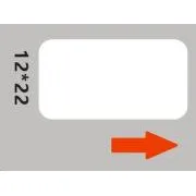 Niimbot štítky RP 12x22mm 260ks White pre D11 a D110
