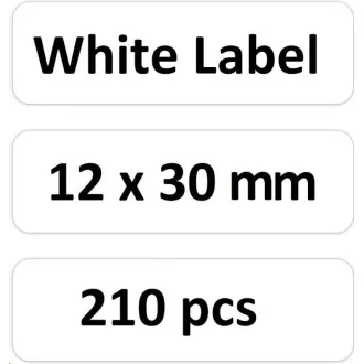 Niimbot štítky RP 12x30mm 210ks White pre D11 a D110