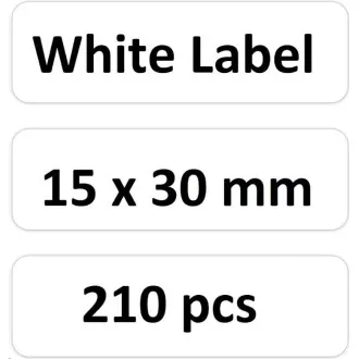 Niimbot štítky RP 15x30mm 210ks White pre D11 a D110 Niimbot štítky RP 15x30mm 210ks White pre D11 a D110