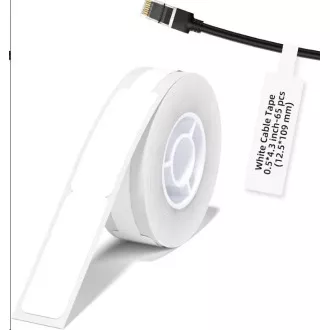 Niimbot štítky na káble RXL 12, 5x109mm 65ks White pre D11 a D110 Niimbot štítky na káble RXL 12, 5x109mm 65ks White pre D11 a D110