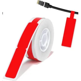 Niimbot štítky na káble RXL 12, 5x109mm 65ks Red pre D11 a D110