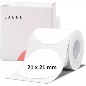 Niimbot štítky R 21x21mm 300ks RoundB pre B21, B21S, B3S, B1 Niimbot štítky R 21x21mm 300ks RoundB pre B21, B21S, B3S, B1