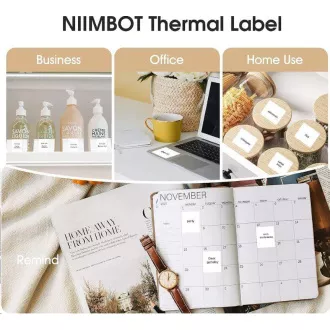 Niimbot štítky R 40x30mm 230ks White pre B21, B21S, B3S, B1 Niimbot štítky R 40x30mm 230ks White pre B21, B21S, B3S, B1
