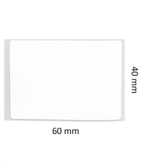 Niimbot štítky R 40x60mm 125ks White pre B21, B21S, B3S, B1