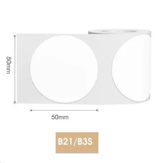 Niimbot štítky R 50x50mm 150ks Round pre B21, B21S, B3S, B1