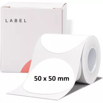 Niimbot štítky R 50x50mm 150ks Round pre B21, B21S, B3S, B1