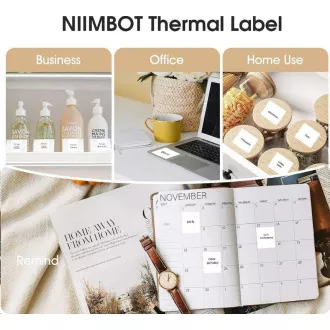 Niimbot štítky R 50x50mm 150ks White pre B21, B21S, B3S, B1 Niimbot štítky R 50x50mm 150ks White pre B21, B21S, B3S, B1