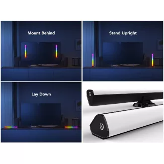 Govee SMART LED RGBIC Panel 38cm pre TV 43-75" - 2ks