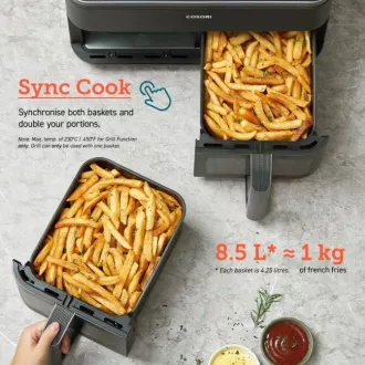 Cosori Dual Basket teplovzdušná fritéza 8.5l