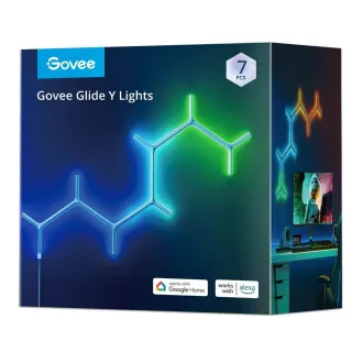 Govee LED RGBIC Y Shape Light Panel - 7ks