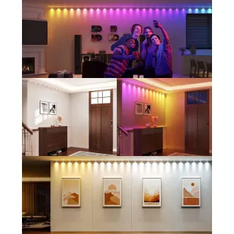 Govee RGBIC stropné LED String Downlights 5m