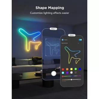 Govee Neon 2 MATTER ohybný LED pásik (3m) - RGBIC