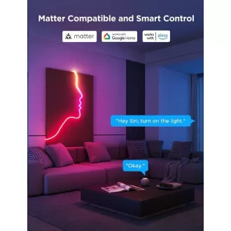 Govee Neon 2 MATTER ohybný LED pásik (3m) - RGBIC