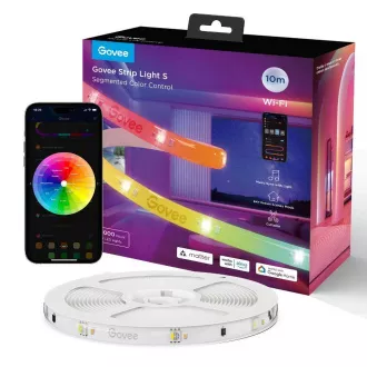 Govee WiFi RGBICW Smart PRE LED pásik 10m Matter - extra odolný Govee WiFi RGBICW Smart PRE LED pásik 10m Matter - extra odolný