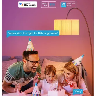 Govee Smart žiarovka RGBWW 12W-85W 1200lm E27 Long Life